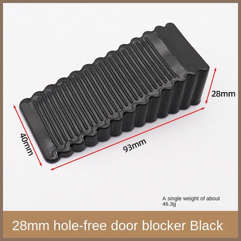 Safety Silicone Door Stop Block Wedge Stop Door Stopper Home Offices Door Rear Retainer Impact Stopper Rubber Stops No Drill - Image 9