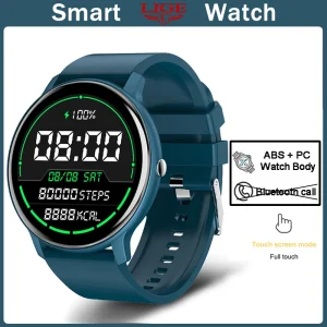 LIGE Ladies Smart Watch Bluetooth Call Watch Sport Fitness Heart Rate Monitor Blood Oxygen Lady Smartwatch For Women IOS Android