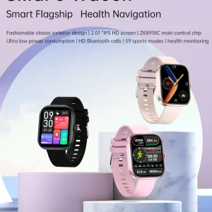 2026 New Smart Watches Women Full Touch Screen Bluetooth Call Waterproof Sport Fitness Tracker Lady Watches Smartwatch For Men