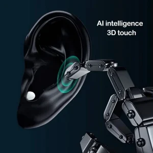 Invisible Sleep Mini Headphones Bluetooth TWS Wireless Earphones with Microphone Noise Cancelling In-Ear Earbuds Sports Headset