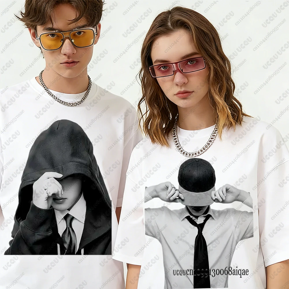 K-pop Famous Singer Polera Manga Corta Print T-shirts For Women 2026 World Tour Concert T-shirts Fans Gifts Y2K Boy Band Tops