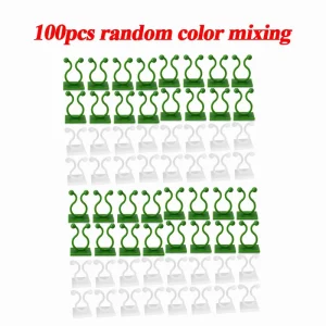 100pcs-Home Garden Plant Climbing Wall Fixture Clips Rattan Vine Fixer Self-Adhesive Plant Climbing Wall Fixed Buckle Hook