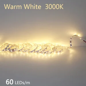 24V 12V LED Strip 2835 120LEDs/m Home Lamp Strip Pink Red Ice Blue Green Golden Yellow Orange Flexible Waterproof Soft Lamp Bar