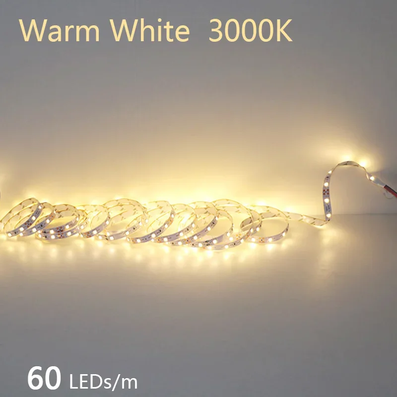 24V 12V LED Strip 2835 120LEDs/m Home Lamp Strip Pink Red Ice Blue Green Golden Yellow Orange Flexible Waterproof Soft Lamp Bar - الصورة 8
