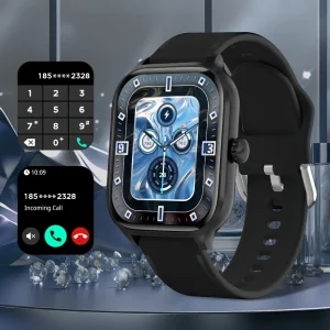LAXASFIT New Smart Watch 2.01-inch HD Full Touchscreen Sports Fitness Watch Bluetooth Call Smartwatch Men Women Holiday Gift