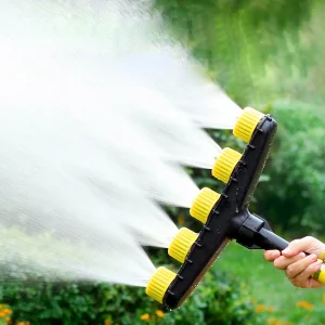 Garden Atomizer Nozzle Agriculture Lawn Park Sprinkler Orchard Farm Irrigation Adjustable Large Flow Watering Tool 3/4/5/6 Way