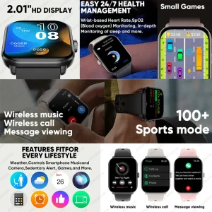 Watch 5 Global Version Smart Watch Men Women HD AMOLED Screen Heart Rate Bluetooth Call GPS Track Waterproof Sports Smartwatch