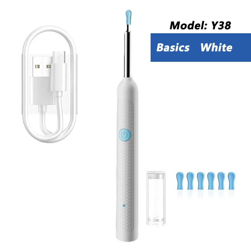 Visual Ear Wax Cleaner with Camera Safe Earwax Removal Endoscope with 5M Camera Luminous Otoscope Ear Cleaning Tools Ear Care - Image 14