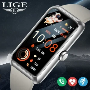 2026 Fitness Tracker Watches for Women Men with Heart Rate Monitor Sleep Tracker IP68 Waterproof Pedometer 1.47" Smart Watch Man