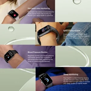 Global Version Watch 5 Men Women AMOLED Screen Heart Rate Bluetooth Call GPS Track Waterproof Sports Smart Watch For Android ios