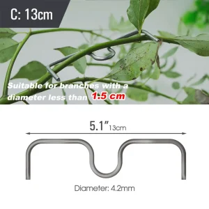30/50Pcs 4 Size Reusable Branch Limb Spreader Garden Yard Trees Branches Fixator Strong Fruit Tree Support Holder Vine Trainers