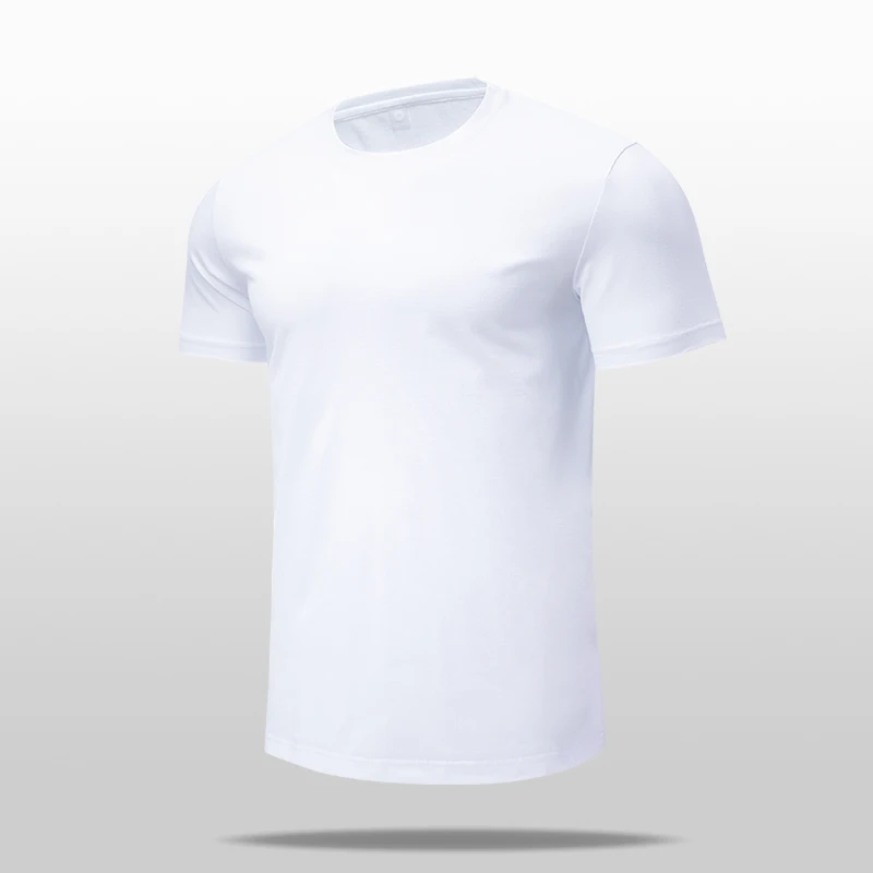High quality men breathable fast drying running sports fitness breathable comfortable short sleeve T-shirt casual light Gym Tops - Image 3