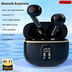 Bluetooth Earphone Wireless Headphone ENC-Calling Noise Cancelling Headset HiFi Stereo Headset Pro4s Earbuds For Xiaomi Air-pods
