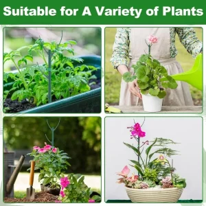 30/3Pcs Plant Support Pile Climbing Vine Stake Bonsai Fixing Rod Garden Plants Stake Holder Flower Support Rack For Potted Plant