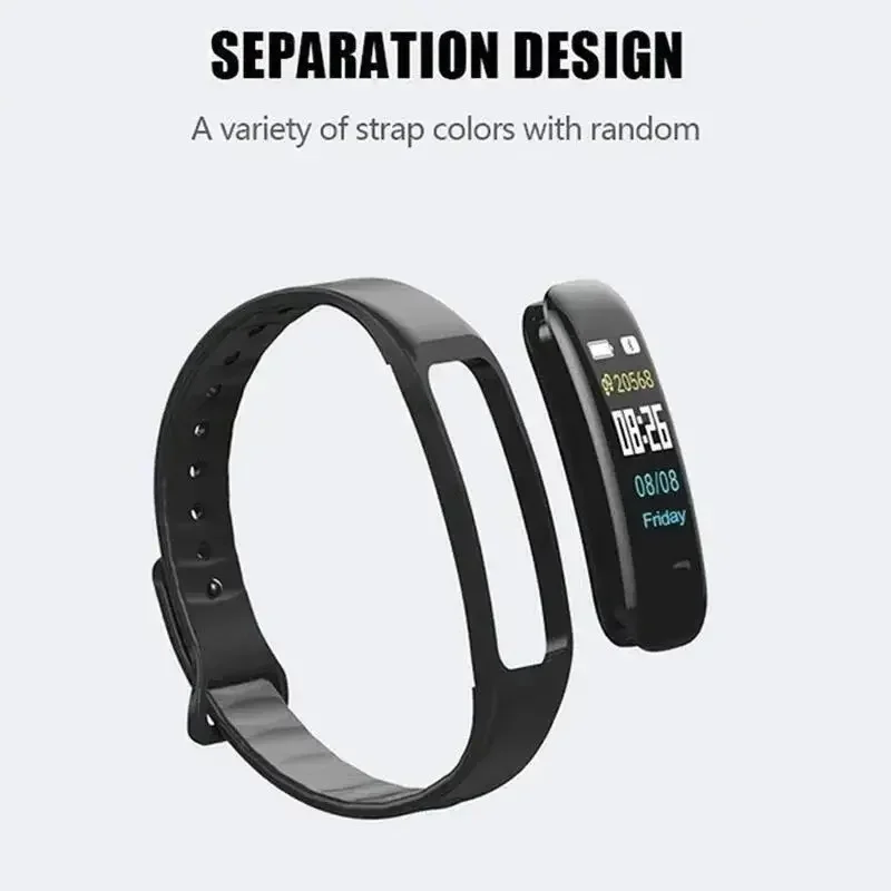 Lenovo Smart Watch Men Women Gifts Bluetooth Step Counting Fitness Tracker Heart Rate Blood Pressure Sports Bracelet Smart Band - الصورة 5