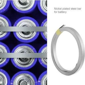 5M/2M/Roll Li-ion Battery Nickel Plated Strip Connector 0.1mm 0.12mm 0.15mm 0.2mm 0.3mm Battery Connector Spot Welder Steel Belt