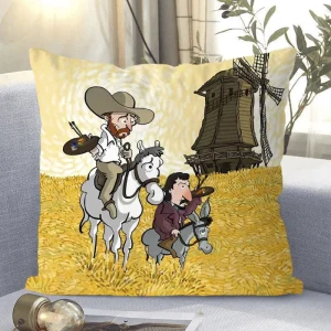 "Van Gogh - Style Impressionist Art Throw Pillow Cover"