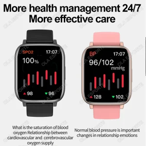 2025 Smart Watch Men Women GPS HD Touch Screen Blood Pressure Monitor Sports Watches Bluetooth Call Fitness Digital Smartwatch