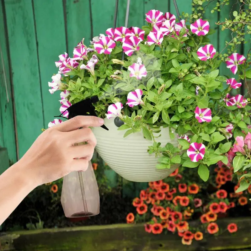 500ml Sprayer Bottle Plant Flower Watering Cans Manual Mist Water Spray Pot Household Garden Watering Irrigation Tools - الصورة 3