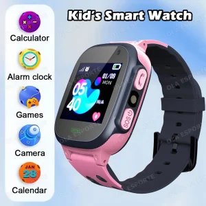 2025 New Kids Smart Watch Child HD Touch Screen Call Games SOS GPS Positioning Smartwatch Boy Girl Children Gift For Android IOS