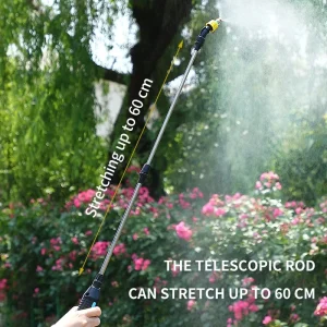 Automatic Garden Watering Spray Gun Electric Sprayer Nozzle Sprinkler Garden Plant Mister Watering Spray Gun Irrigation Tool