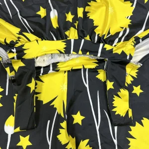 Loose casual lazy wind oversize print suspenders one-piece pants 2024 summer new straps broad leg one-piece pants woman