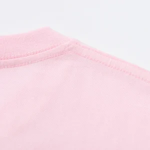 Y2K Woman 100% Cotton T Shirts Solid Color Casual T-Shirt O-Neck Summer Tops For Women Fashion Oversized Female Sportswear