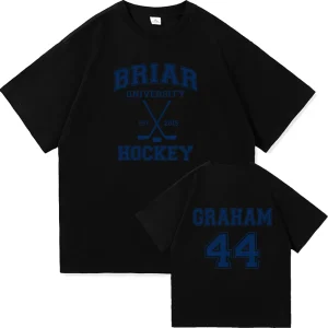 Graham 44 22 Design Tshirts Off Campus TV Series T-shirt Summer Cotton Comfortable Female Tees Loose Fashion O-neck Unisex Tees