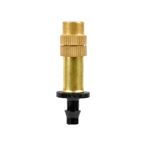 5-100Pcs Garden Watering Irrigation Cooling Atomization Sprinklers Adjustable Brass Mist Particles Fine Mist Connection 4/7 Hose
