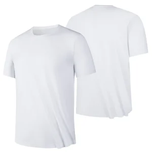 Summer fashion fitness style Breathable casual men's short sleeve T-shirt Outdoor running sports quick drying T-shirt shirt Tops