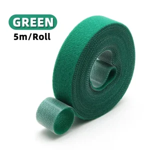 5m/roll Cable Ties Reusable Loop Bundle Self Adhesive Fastener Clip Wire Holder Management DIY Accessories Nylon Strap Organizer