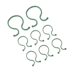 10/50/100Pcs Garden Vine Strapping Clips Plastic Plant Rattan Climbing Wall Fixture Buckle Tomato Grapevine Hook Support Tool