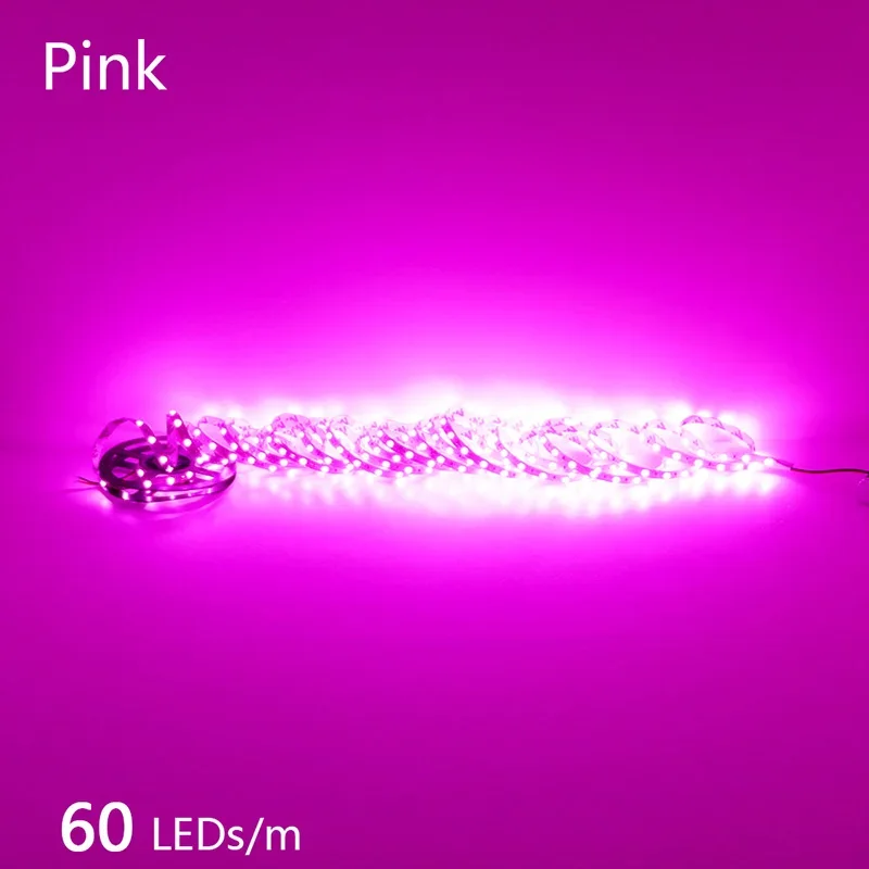 24V 12V LED Strip 2835 120LEDs/m Home Lamp Strip Pink Red Ice Blue Green Golden Yellow Orange Flexible Waterproof Soft Lamp Bar - الصورة 14