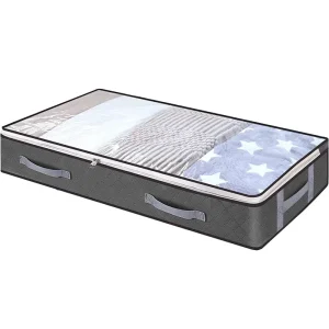 Under bed Storage Bag For Portable Foldable Quilt Bags Wardrobe Clothes Organizer Storage Box Dustproof Organizer Large Capacity