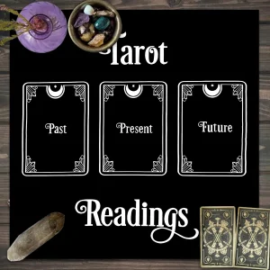 1pc Tarot card tablecloth, mysterious wizard astrology decoration butterfly flower table mat, card game decoration tablecloth