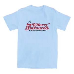 Cherry Flavoured The Neighbourhood Tshirts Band The NBHD Graphic T-shirt Hip Hop UnisexS Treetwear Cotton Tees Summer Male Tops