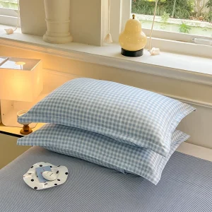 2pcs Pillowcase Printed Pillow Cover 48x74cm Pillowslip Rectangle Cushion Cover Home Bed Pillow Case Kissenbezug