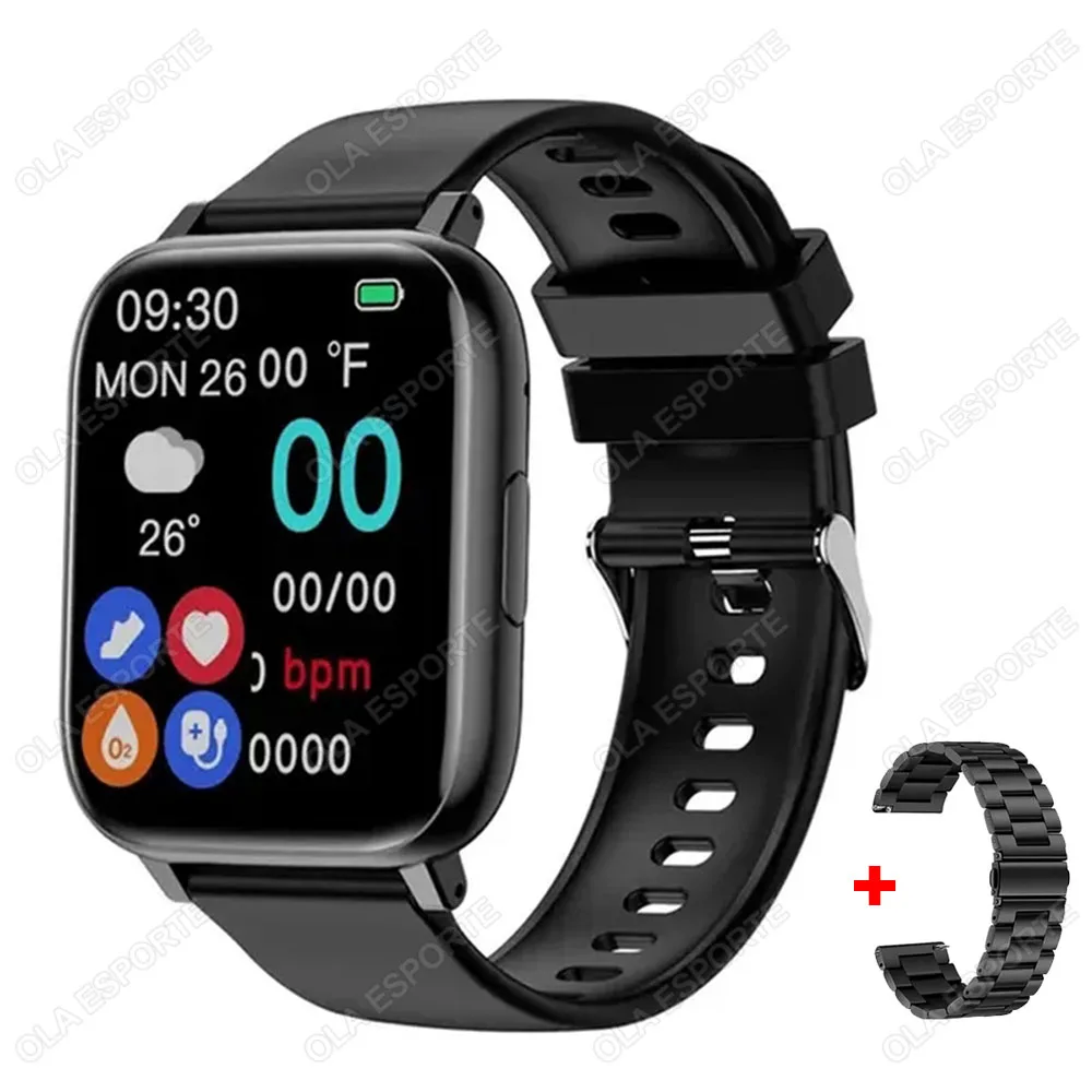 2025 Smart Watch Men Women GPS HD Touch Screen Blood Pressure Monitor Sports Watches Bluetooth Call Fitness Digital Smartwatch - الصورة 9