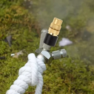 10-200PCS Outdoor Misting Cooling System Garden Irrigation Watering 4/7PVC Atomizer Nozzles Adjustable Garden Sprinklers Head