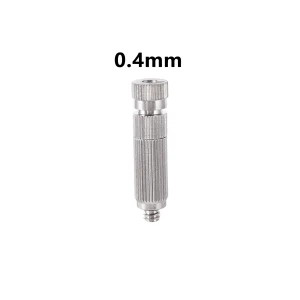 50Pcs High Pressure Misting Nozzle with Filter Humidify Cooling Landscaping Watering Fog Sprayer 3/16"Thread Irrigation Supplies