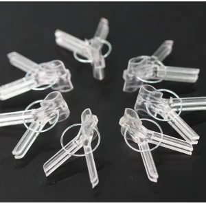 100PCS Quality Plants Graft Clips Plastic fixing fastening Fixture clamp Garden Tools for Cucumber Eggplant Watermelon