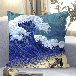 "Van Gogh - Style Impressionist Art Throw Pillow Cover"