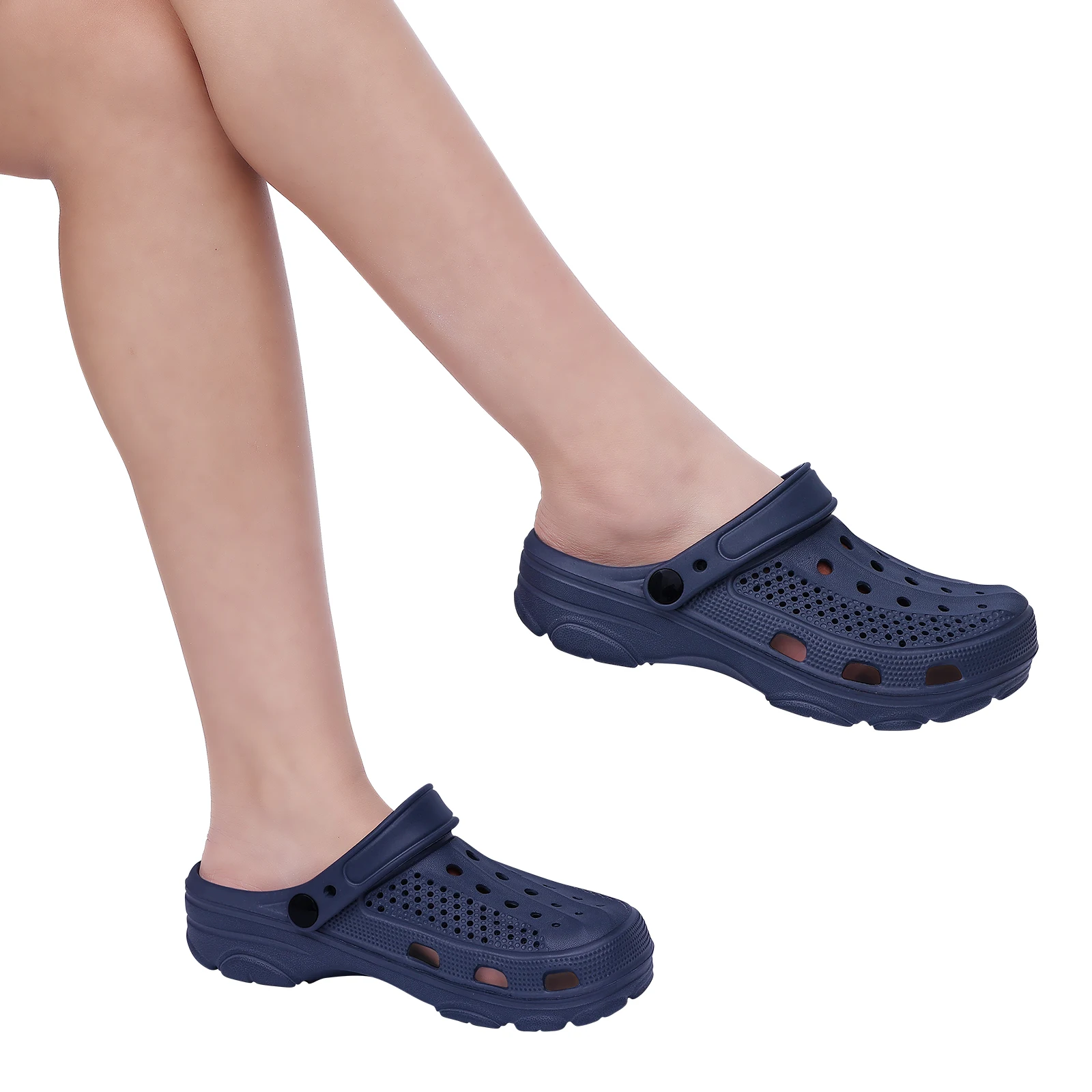 Kidmi Fashion Men Clogs Slippers Summer Clogs Slippers Outdoor Breathable Beach Slippers Soft Men Garden Slippers Home Sandals - الصورة 5