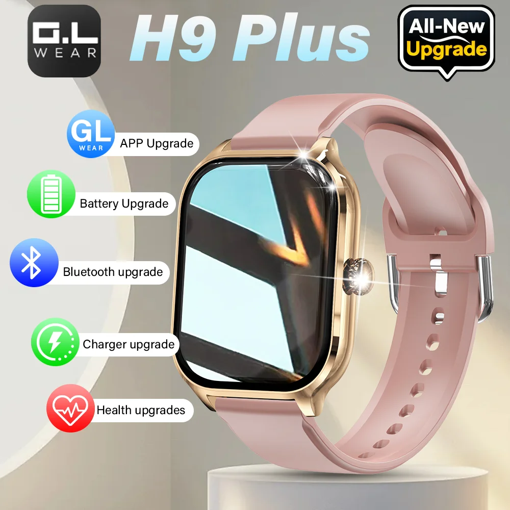 LAXASFIT New H9 Pro max Smart Watch Dial to Answer Calls Calorie Tracking Heart Rate Oximetry Monitoring Bluetooth Smartwatch - Image 17