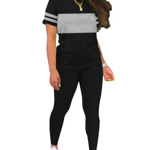 Women's Summer Casual  Set Fashionable Comfortable Ensemble Ladies Clothing Outfit