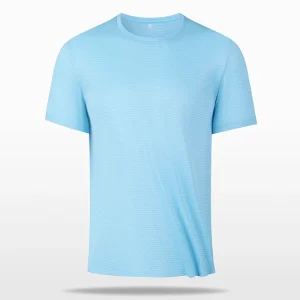 Summer fashion fitness style Breathable casual men's short sleeve T-shirt Outdoor running sports quick drying T-shirt shirt Tops