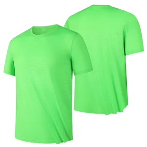Summer fashion fitness style Breathable casual men's short sleeve T-shirt Outdoor running sports quick drying T-shirt shirt Tops