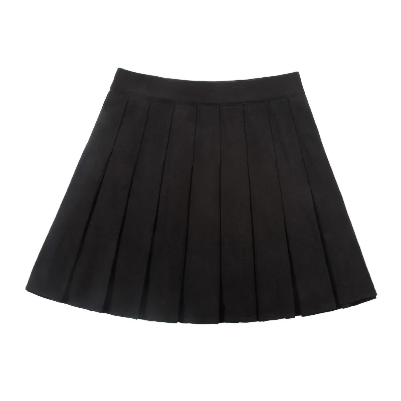 Without Shorts Women Skirts High Waist A-Line Woman Pleated Skirt Summer Fashion Female Mini Harajuku Ladies Short - الصورة 8