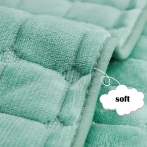Flannel Sofa Cushion General Non-Slip Thickened Warm Living Room Sofa Backrest Cover Plush Plaid Seat Cushion Sofa Armrest Towel