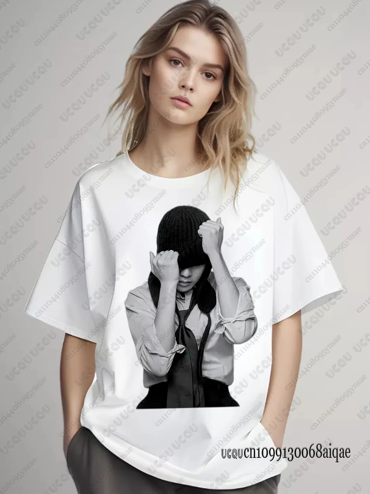 K-pop Famous Singer Polera Manga Corta Print T-shirts For Women 2026 World Tour Concert T-shirts Fans Gifts Y2K Boy Band Tops - Image 7